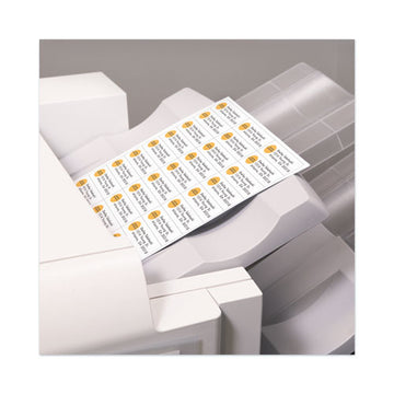 Avery® Copier Mailing Labels, Copiers, 1 X 2.81, White, 33-sheet, 100 Sheets-box freeshipping - TVN Wholesale